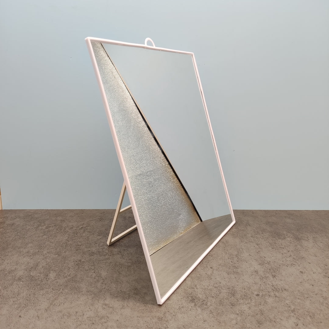 HOSASSPER Mirror Rectangle Wall Mounted Mirror for Bathroom Bedroom Living Room
