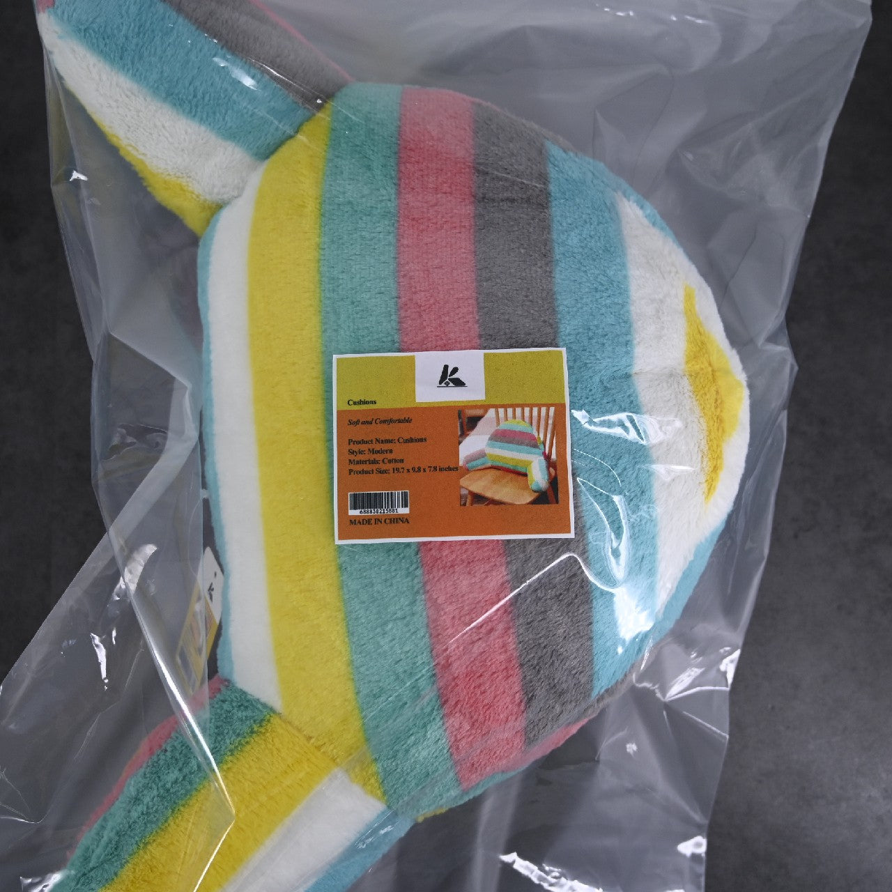 Cute Cartoon Lumbar Support Chair Cushion  Sofa Cushion Back Pillow