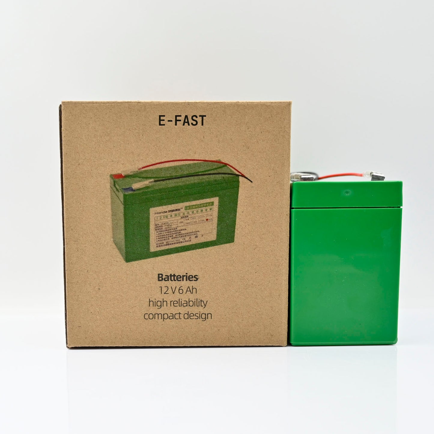 E-FAST 6A Storage Battery Accumulator Jars