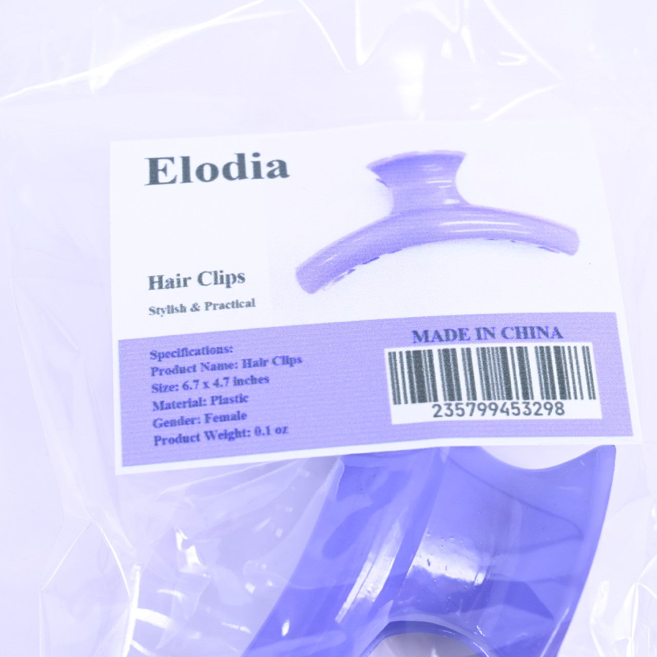 Elodia Hair Clips Hair Accessories Side Clips Girl Bangs Clip Headdress Girl Hair Clip