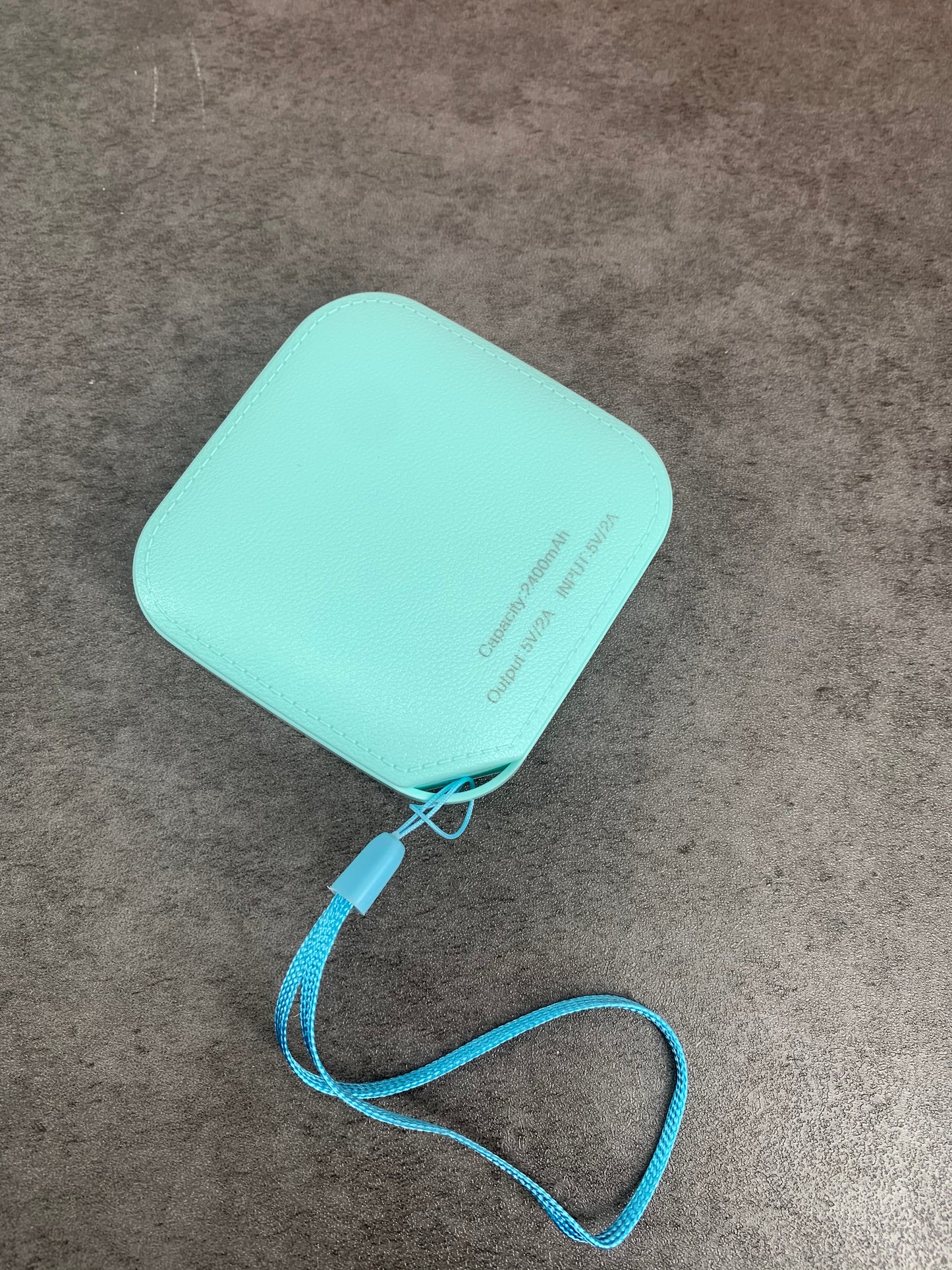 FASWIM Mini Power Bank Portable Large Capacity Power Bank Blue23.99