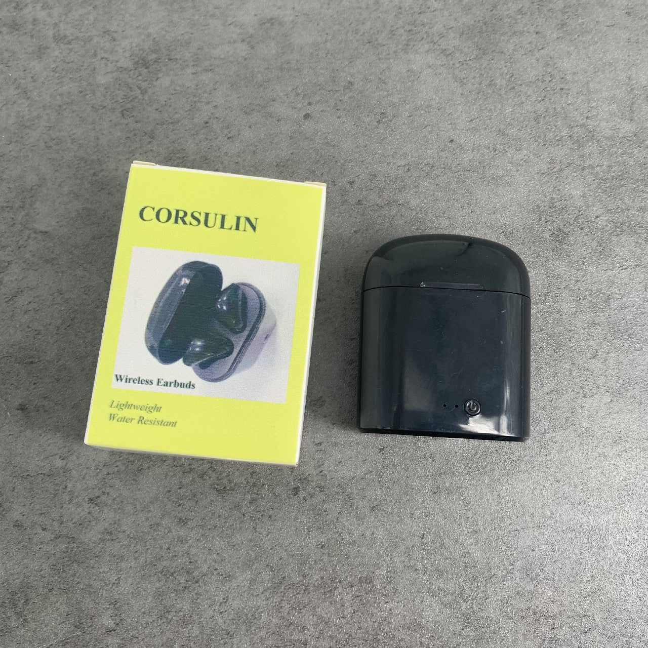 CORSULIN Black Wireless Stereo Earbuds Waterproof Noise Canceling Headphones