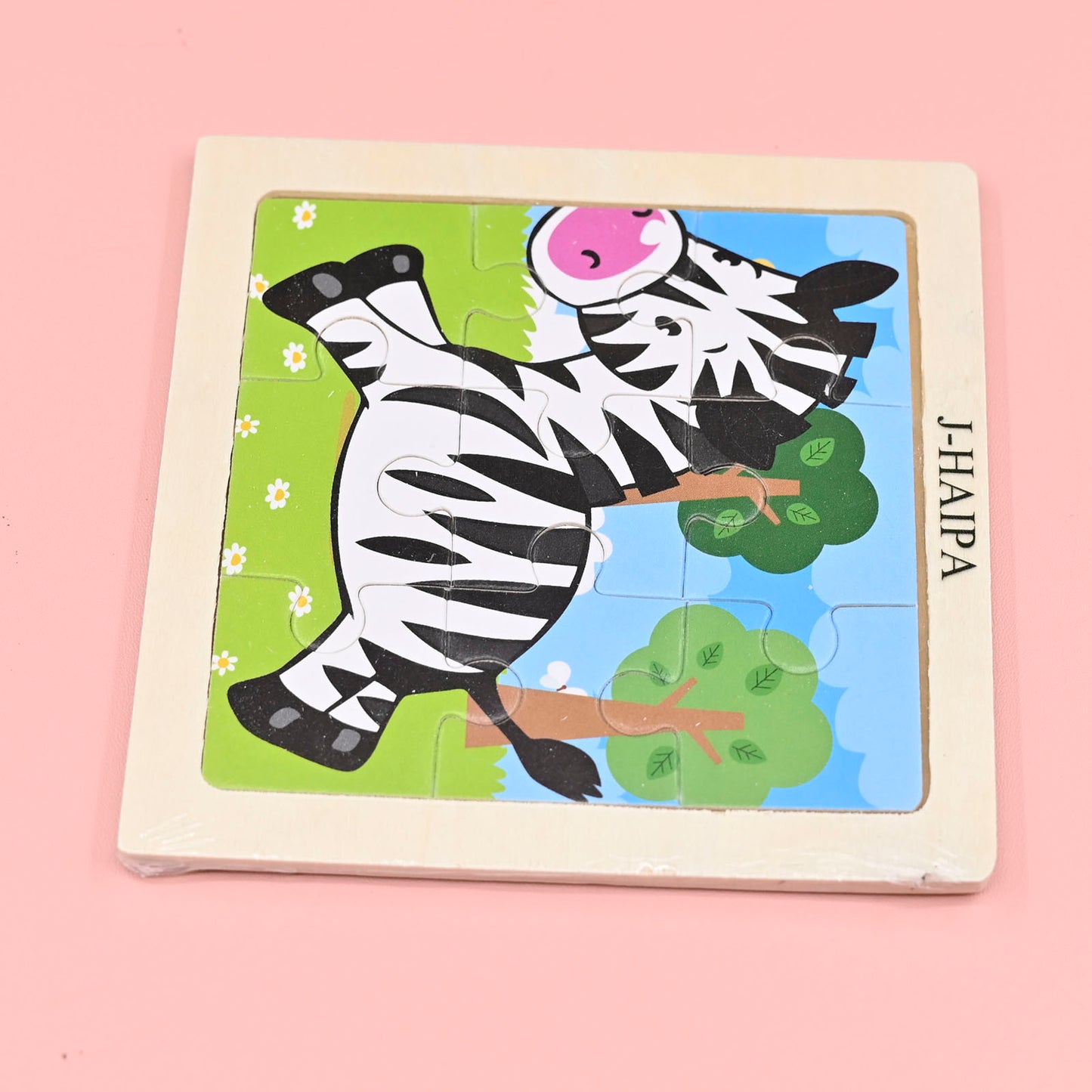 J-HAIPA Zebra Jigsaw Puzzles Educational Toys