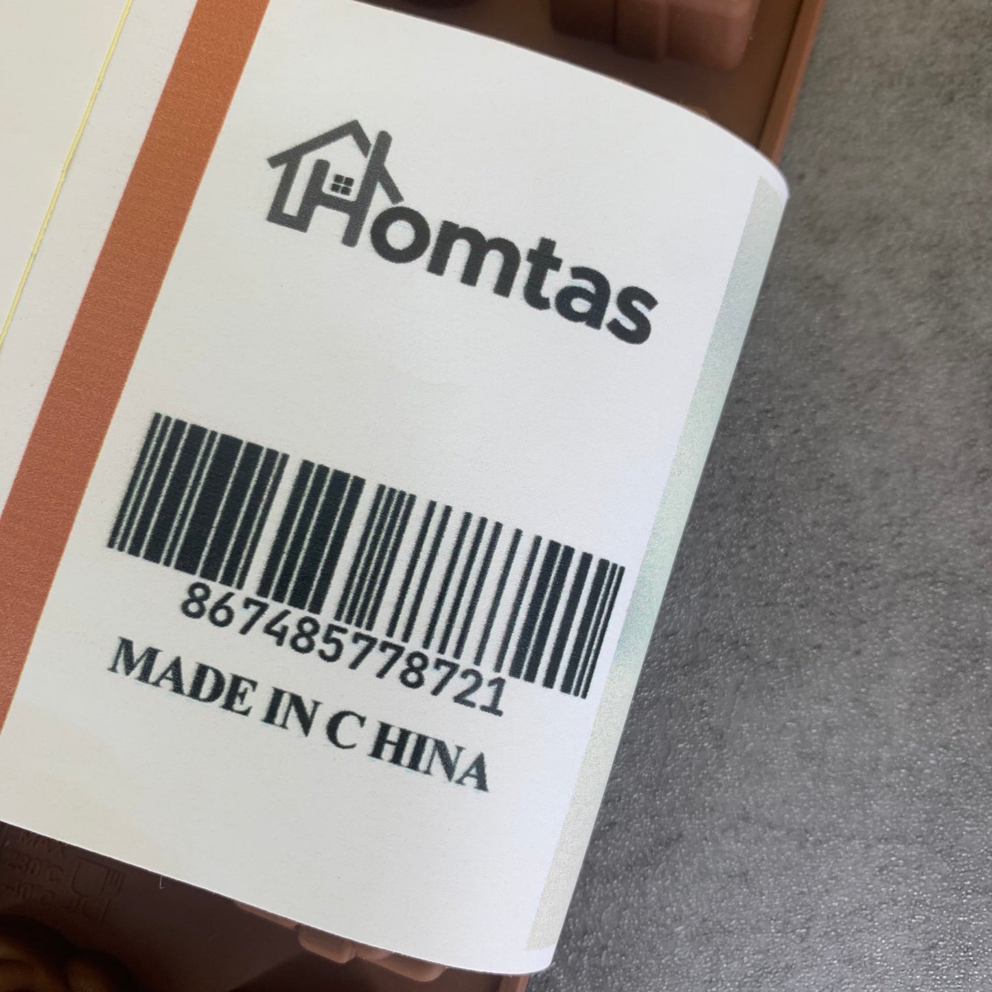 Homtas Non Stick Silicone Chocolate Molds Cookery Molds