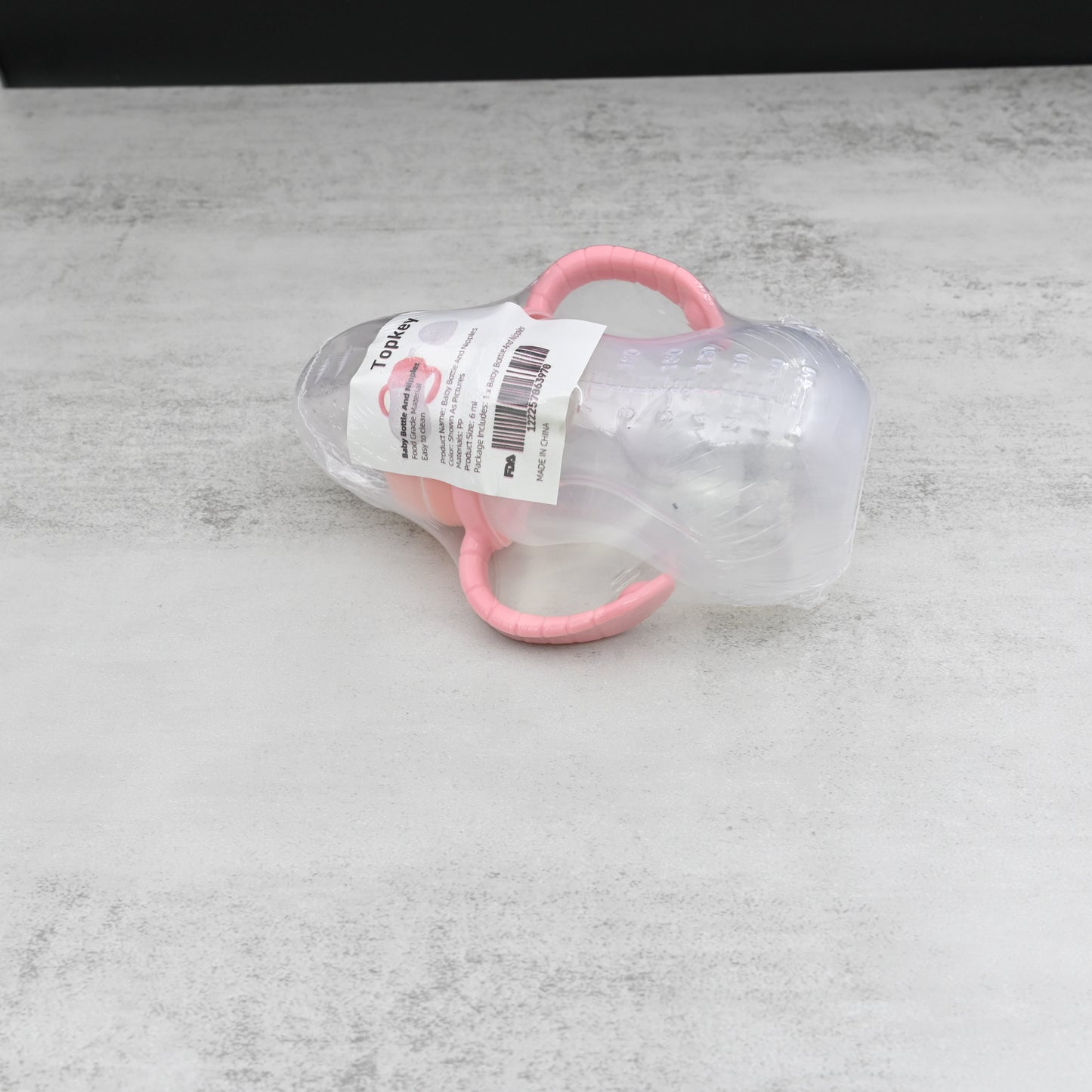 Topkey Safety Baby Toddler Nursing Nipple Bottle Baby Bottle and Nipples