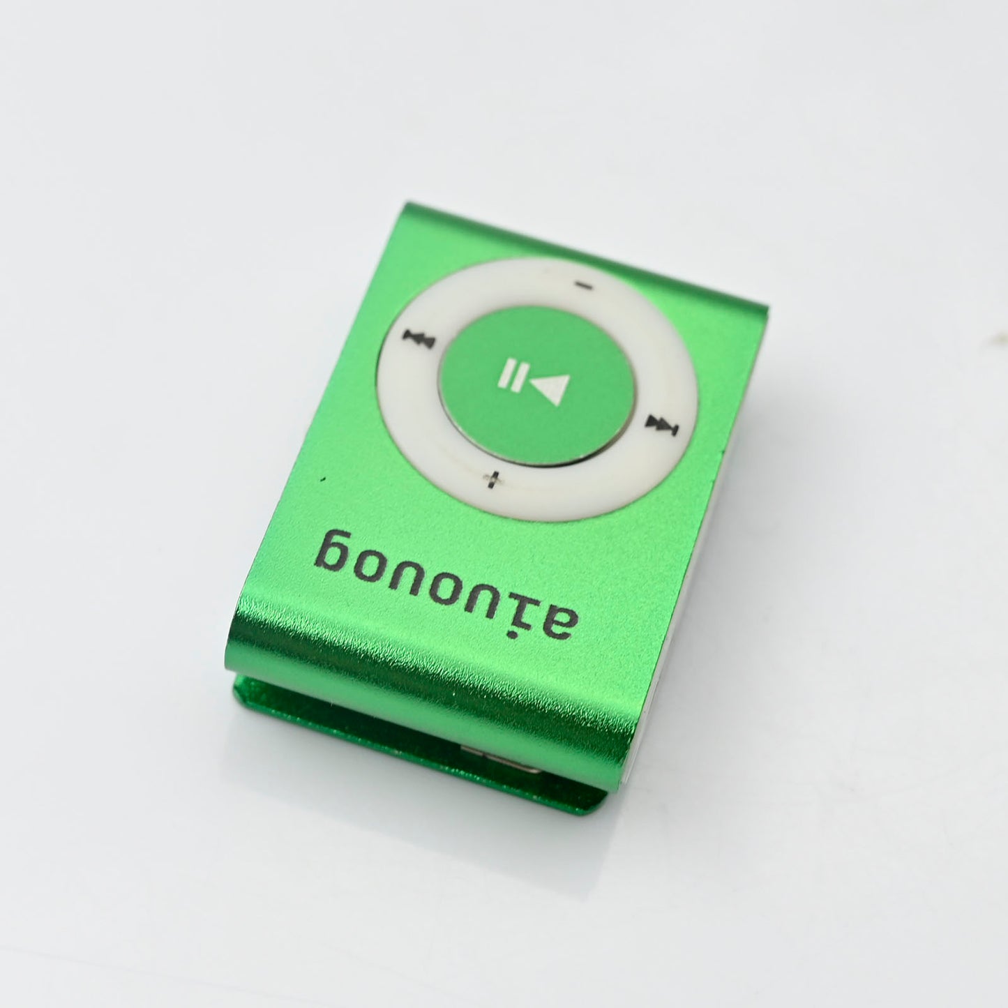 aiuouog Mini Clip MP3 Player in Green