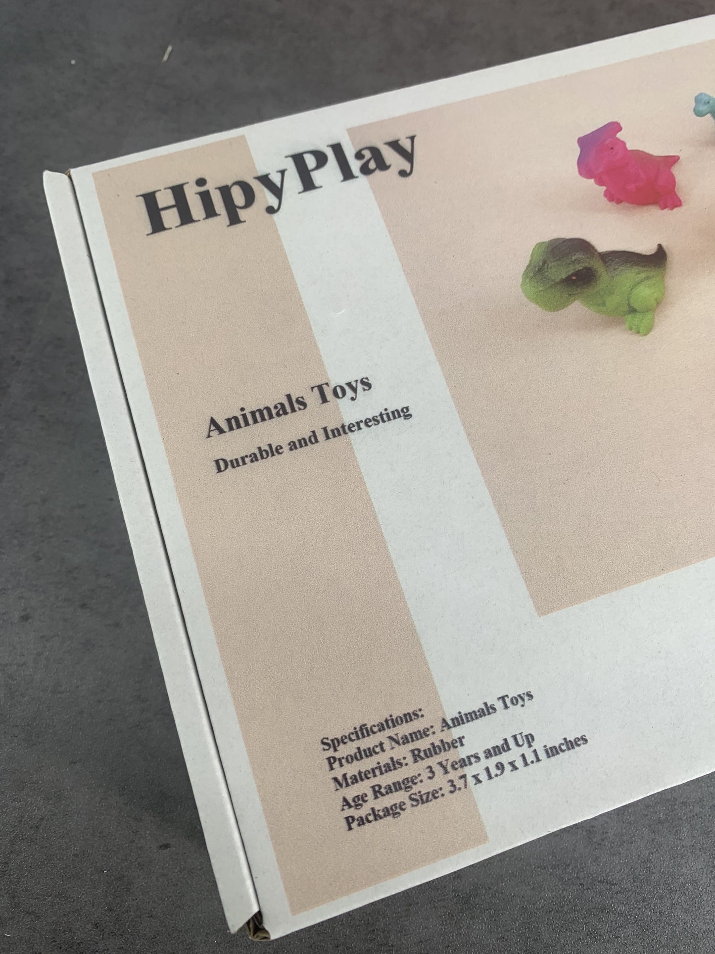 HipyPlay 6Pcs Mini Animals Figures Toys Set Party Favors for Kids