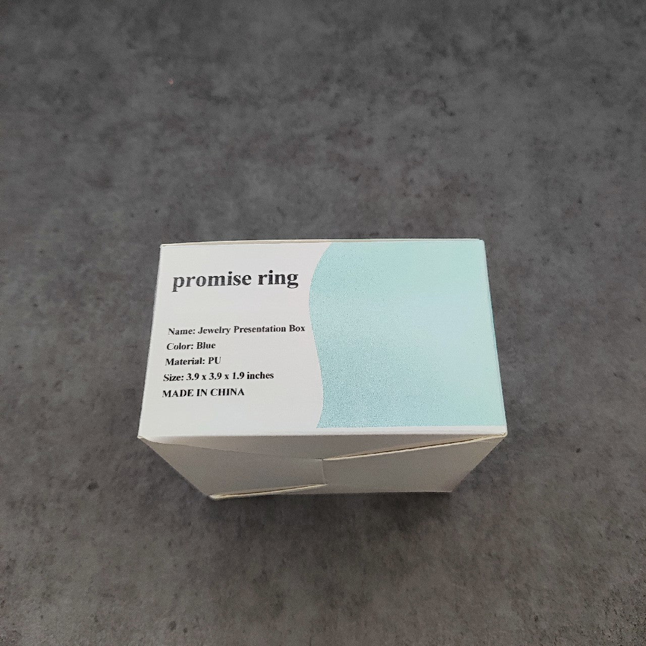 promise ring Elegant Jewelry Presentation Box Jewellry Display Box for Earring/Necklace