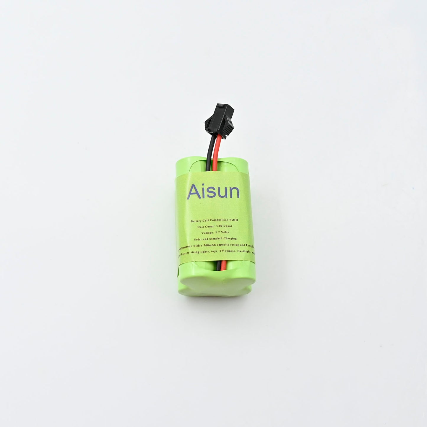 Aisun Solar Batteries Rechargeable AA Batteries,1.2V 700mAh