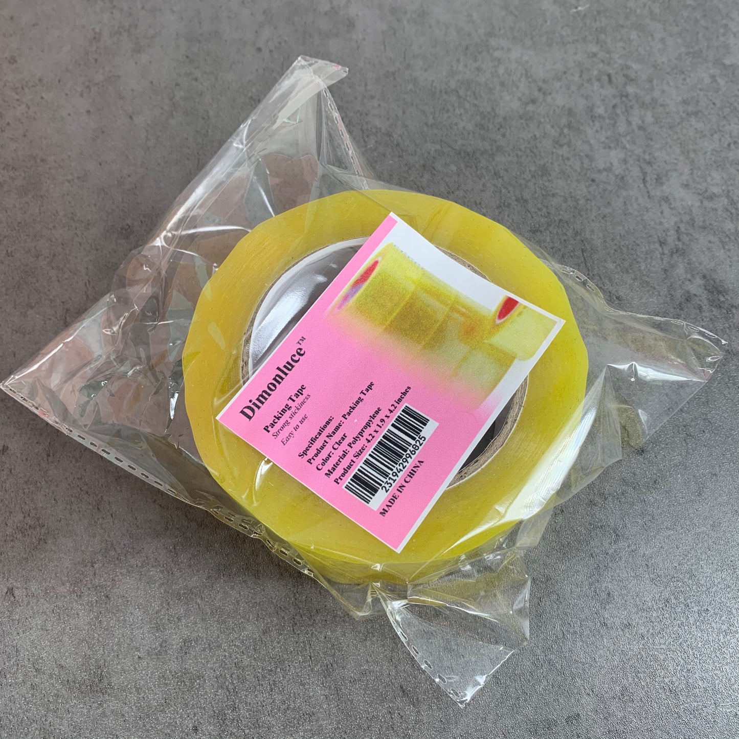 Dimonluce Strong Stickiness Adhesive Packing Tape for Stationery and Household Use