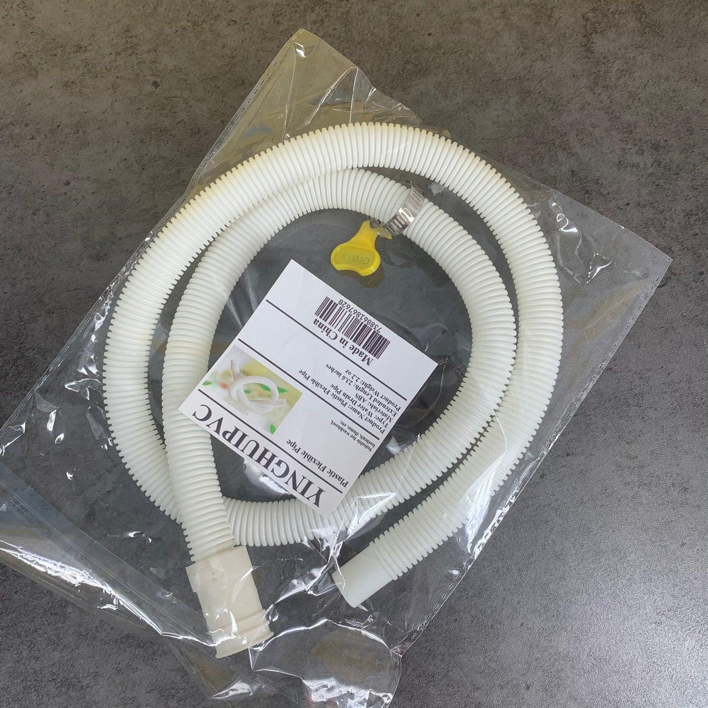 YINGHUIPVC Plastic Hose Washing Machine Drain Hose