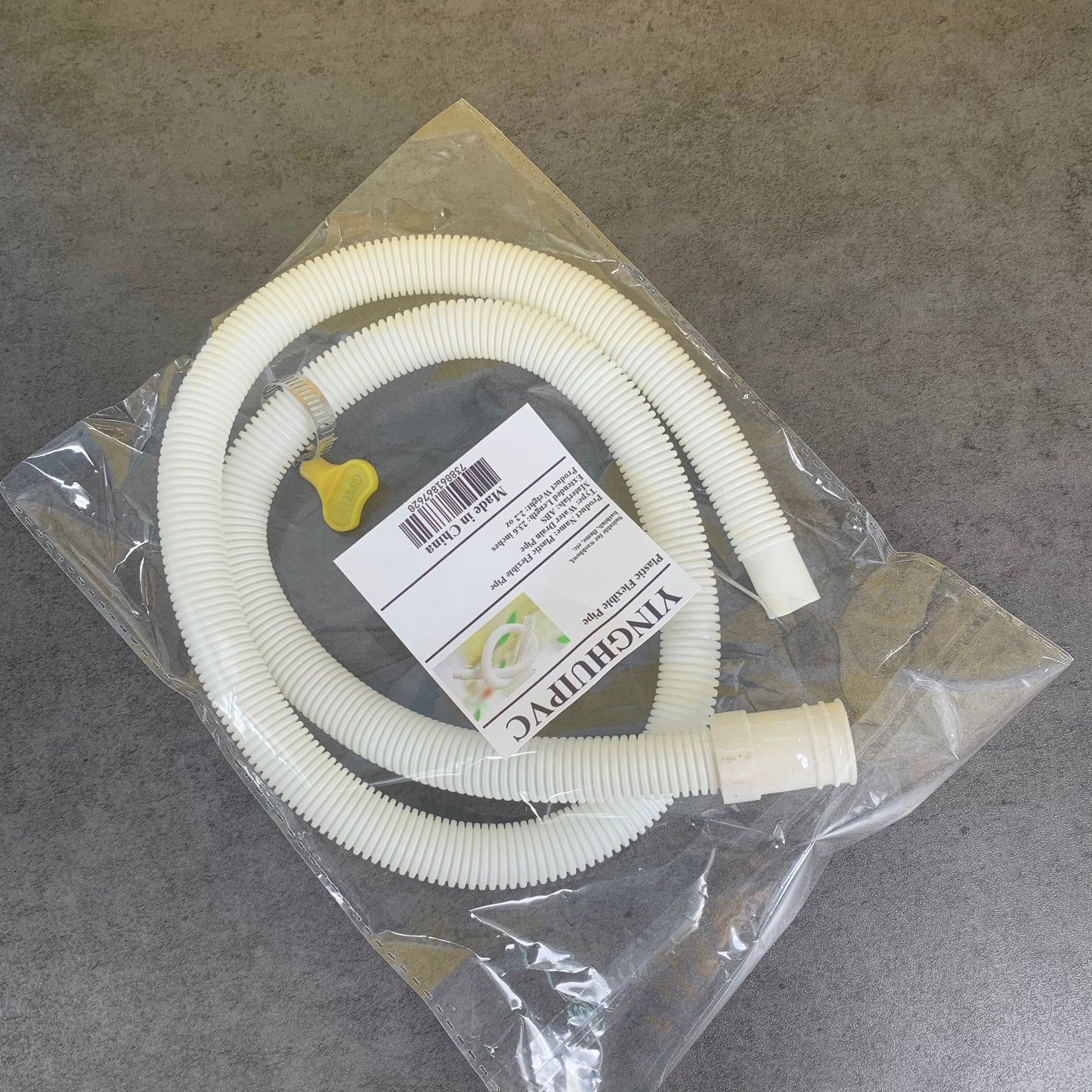 YINGHUIPVC Plastic Hose Washing Machine Drain Hose