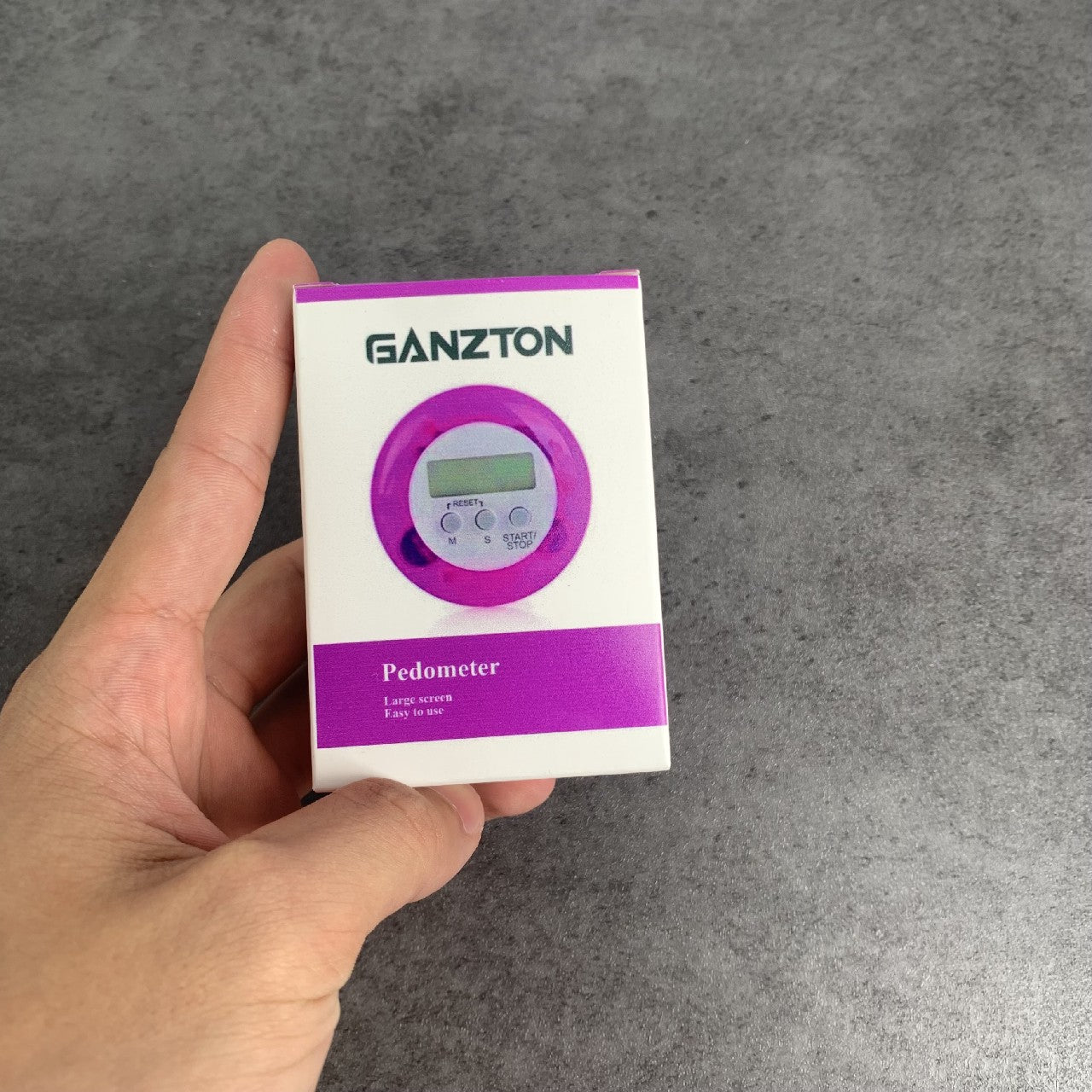 GANZTON LED Pedometers For Cooking Shower Study Self Regulating