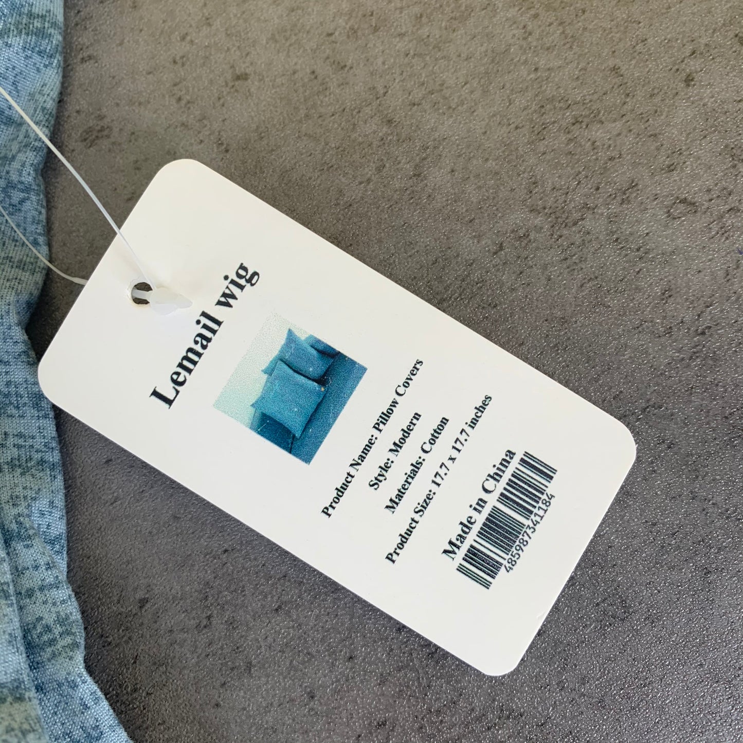 Lemail wig Pillow Cover Case- Soft Comfortable 100% Cotton and Breathable Home Decorative Pillowcase