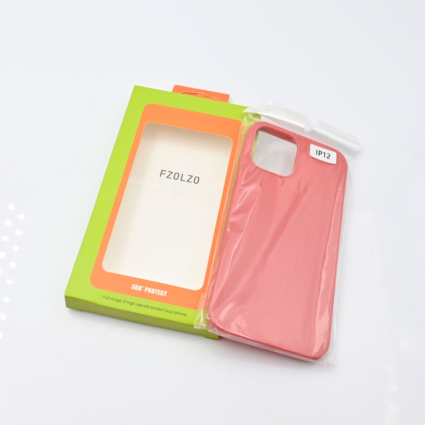 FZOLZO Protective Cases for iPhone 12 in Red