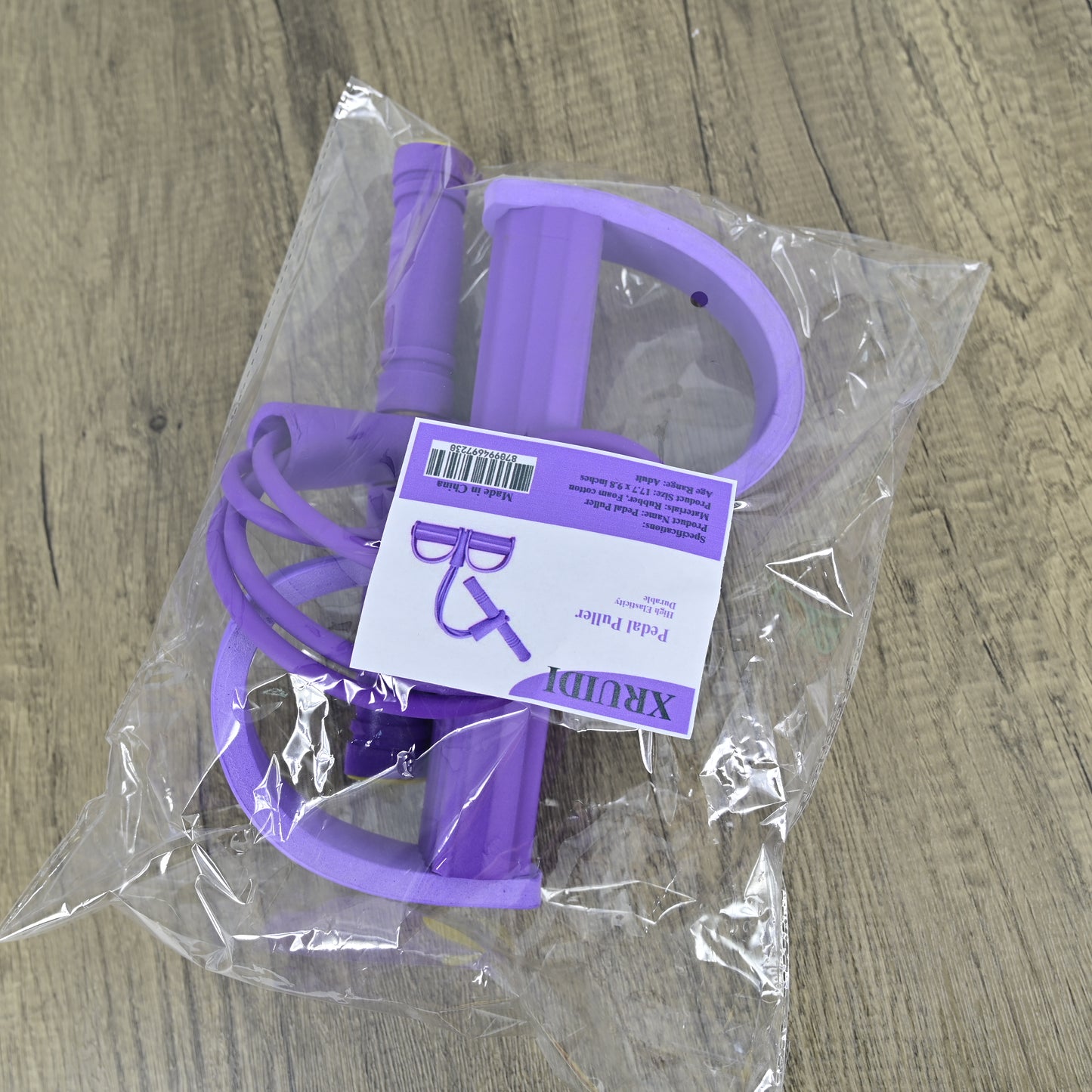 XRUIDI Pedal Puller Fitness Equipment in Purple