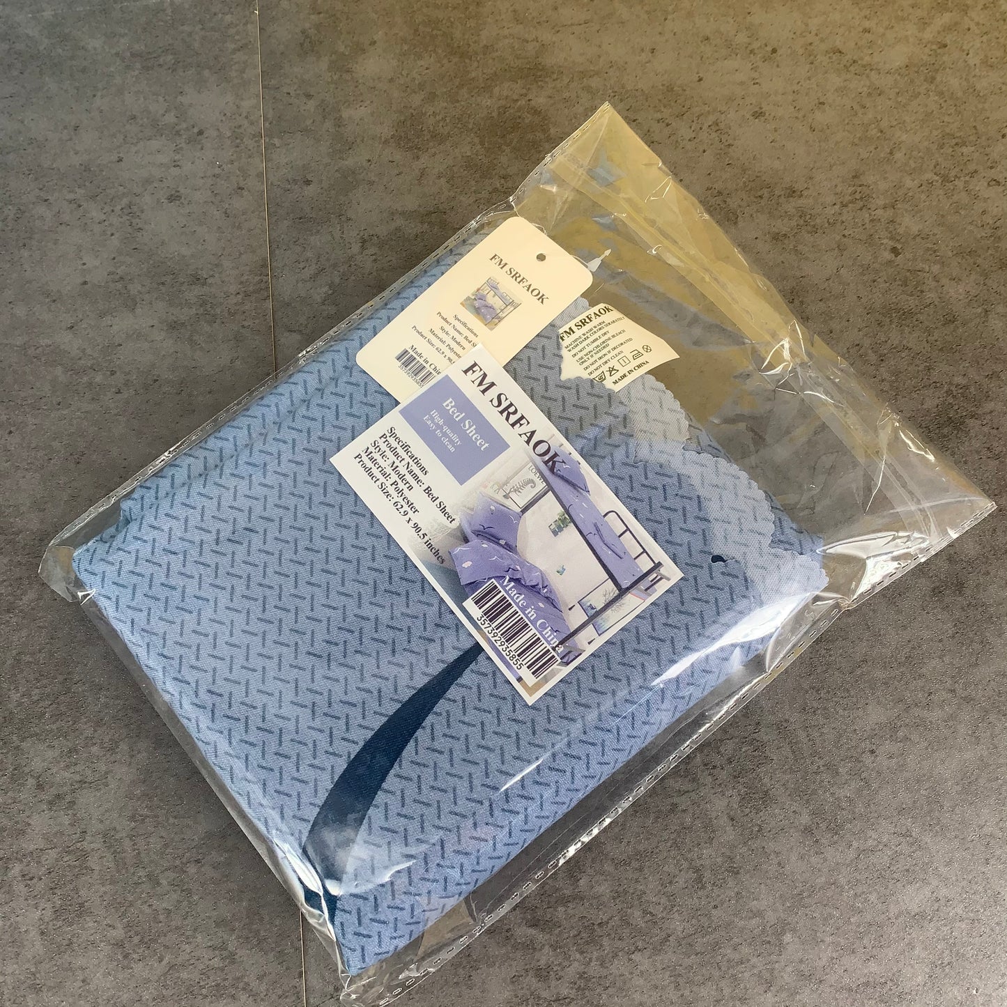 FM SRFAOK Duvet Cover Pillowcase Bed Sheet Simple Bedding Sets Single Twin Double Beds