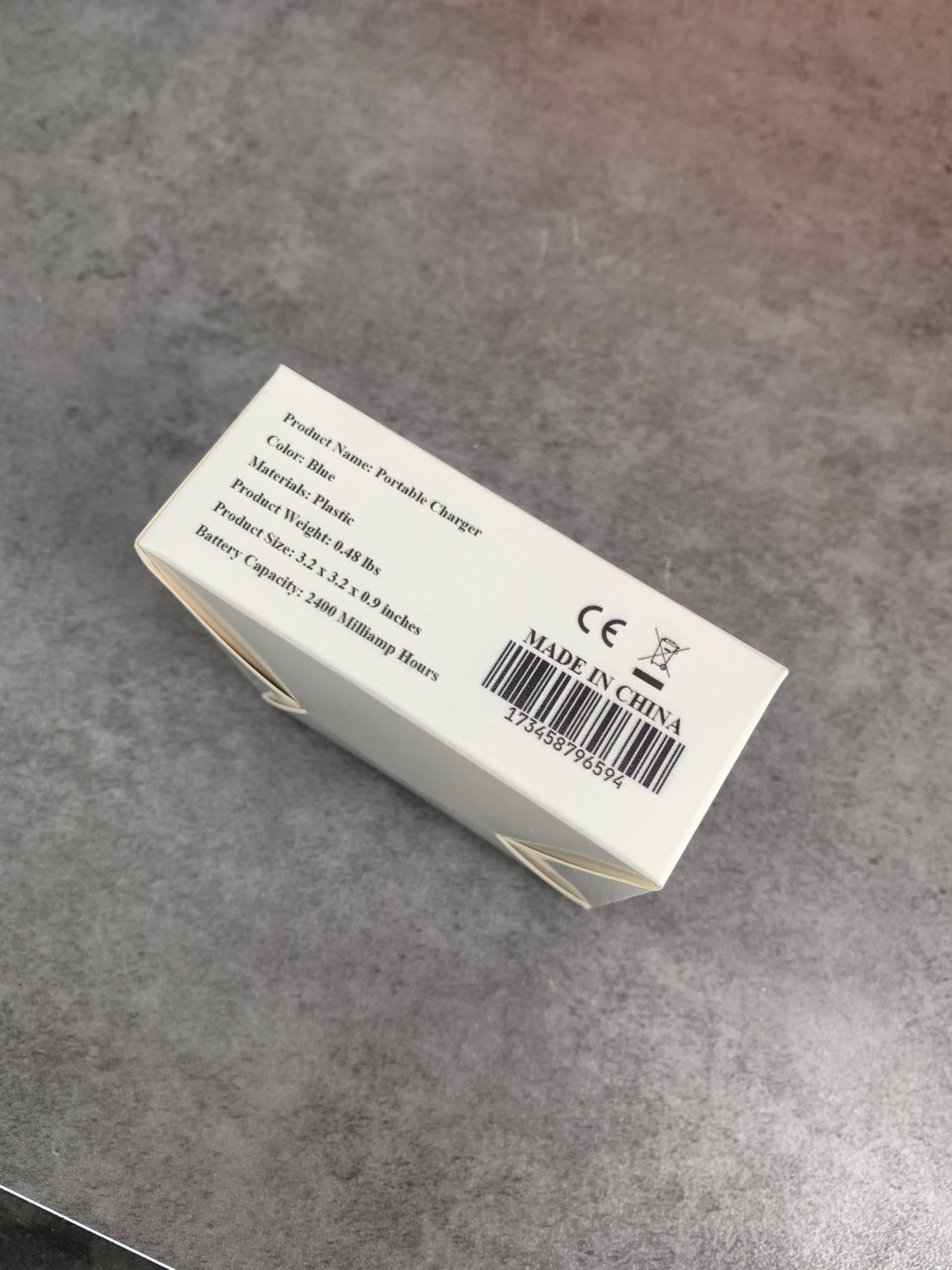 FASWIM Mini Power Bank Portable Large Capacity Power Bank Blue23.99