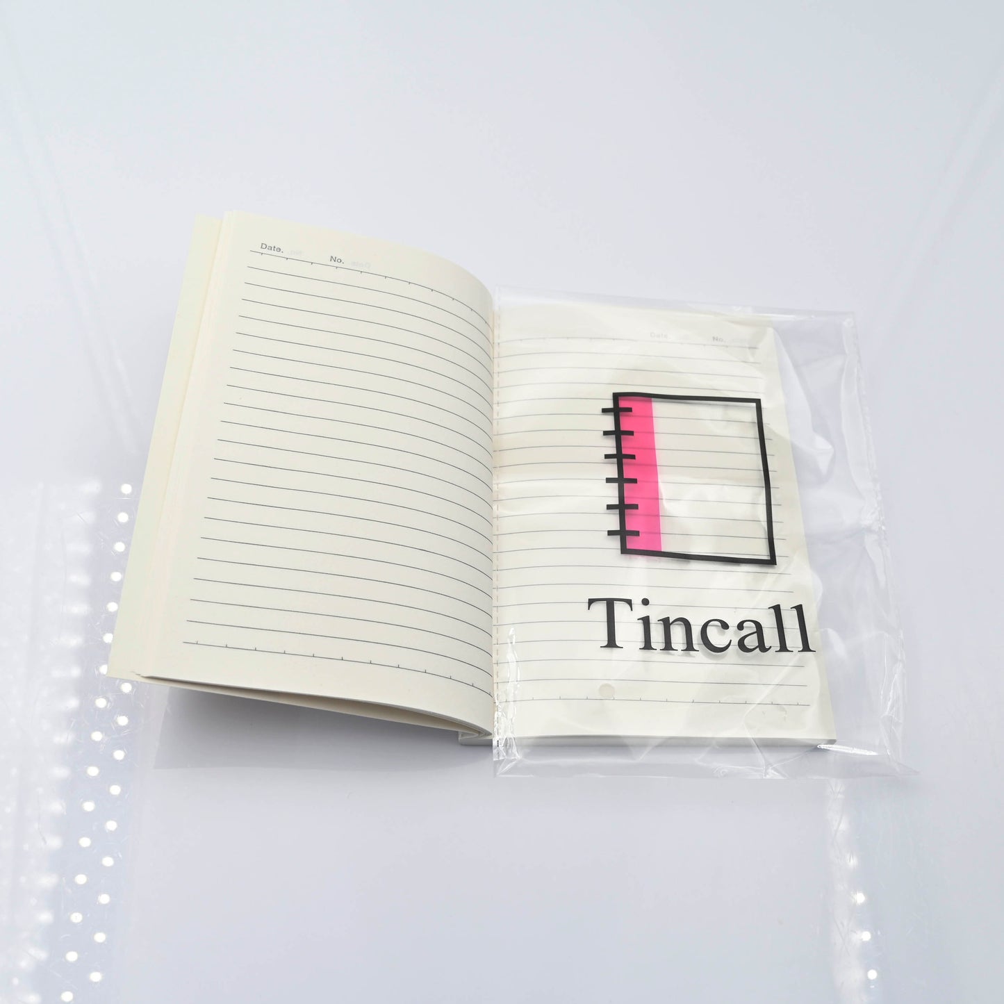 Tincall Printed Lined Notebook,160 Pages,200*140mm