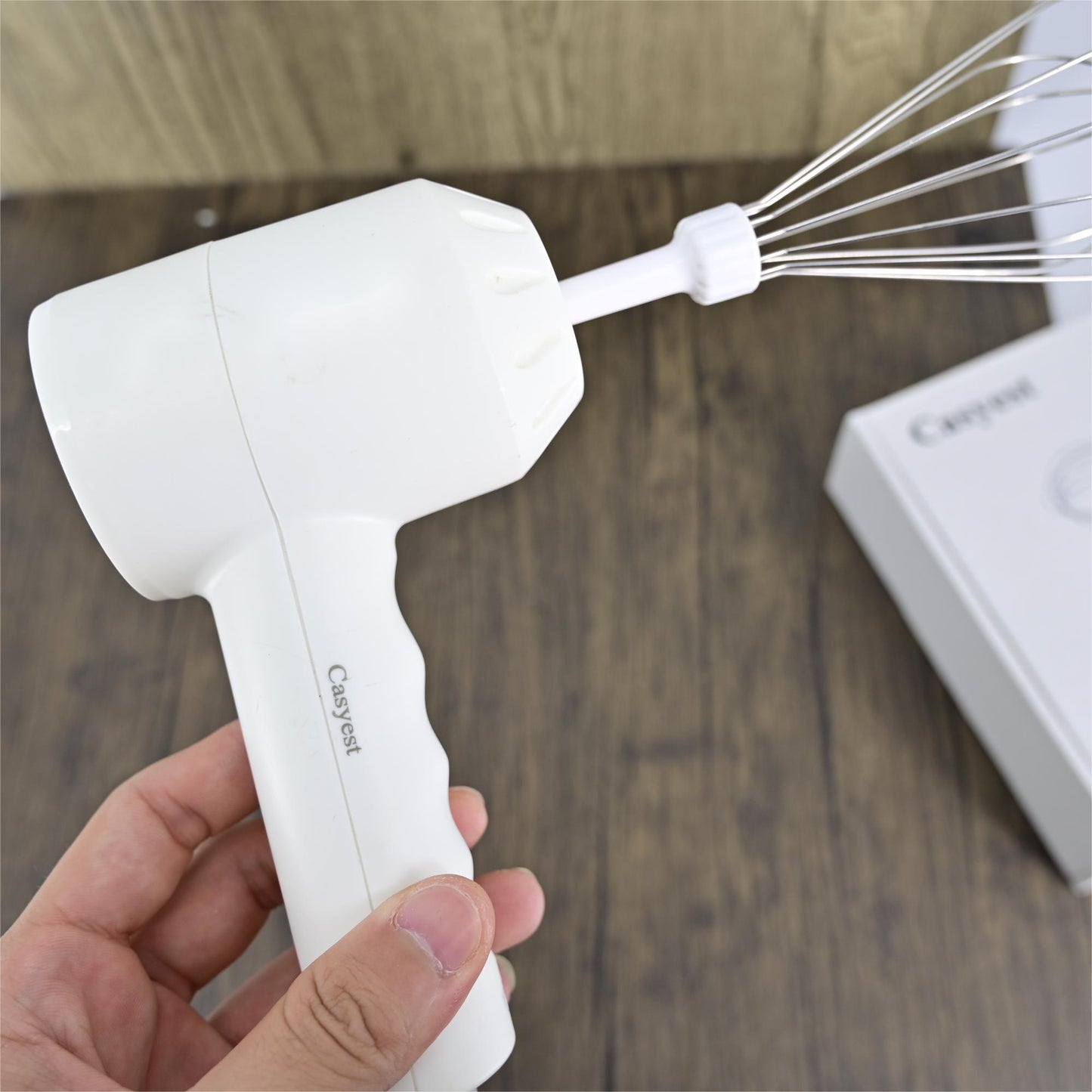 Casyest Eletric Hand Egg Beater Perfect for Eggs,  Whipped Cream