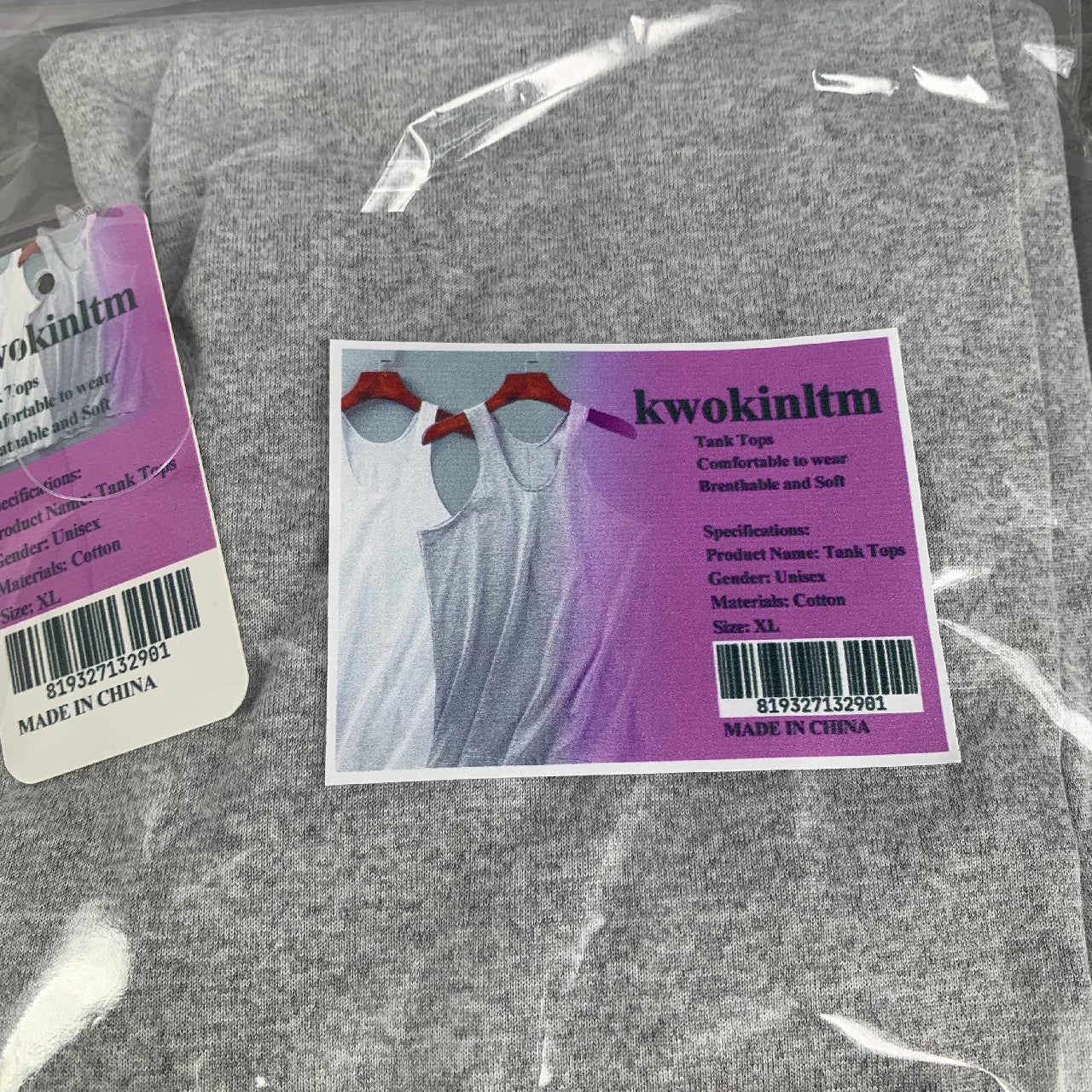 kwokinltm A-shirts Men's Sleeveless Tank Top