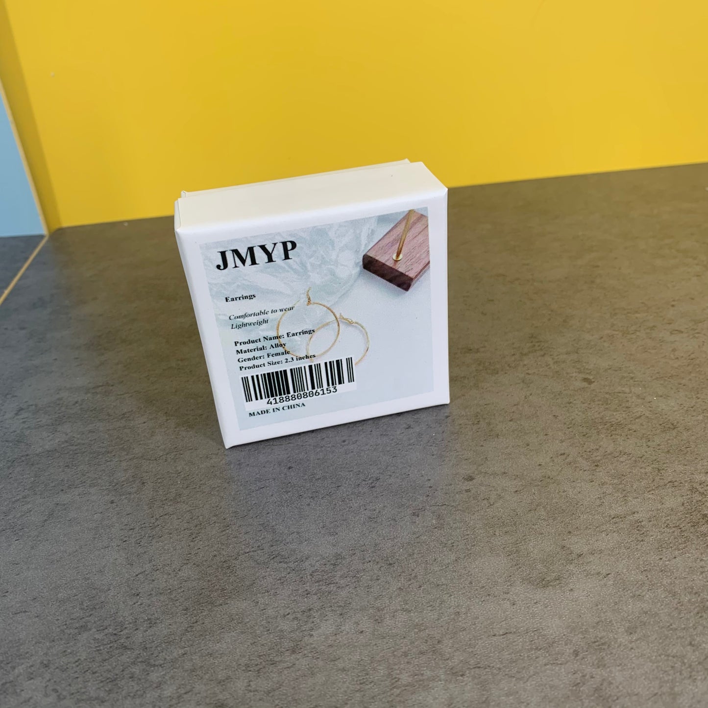 JMYP Alloy Round Earring in Gold for Woman