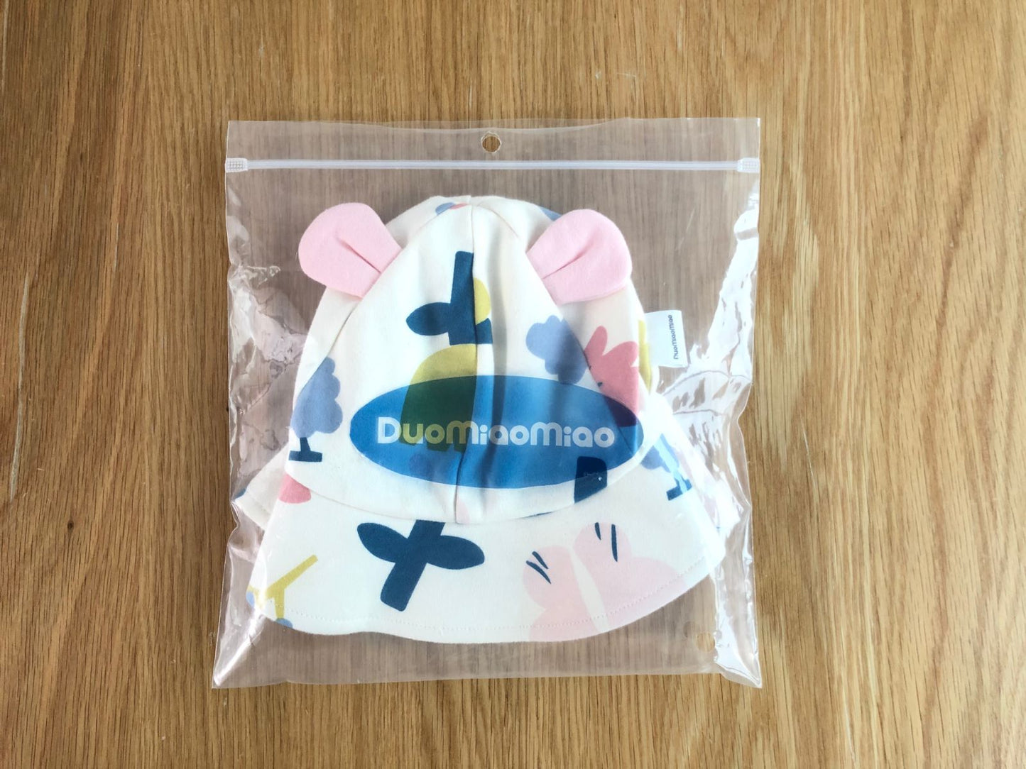 DuoMiaoMiao Baby Cartoon Sun Hat, Summer Seaside Outdoor Play Hat 6 Months to 3 Years Old Girl Hat