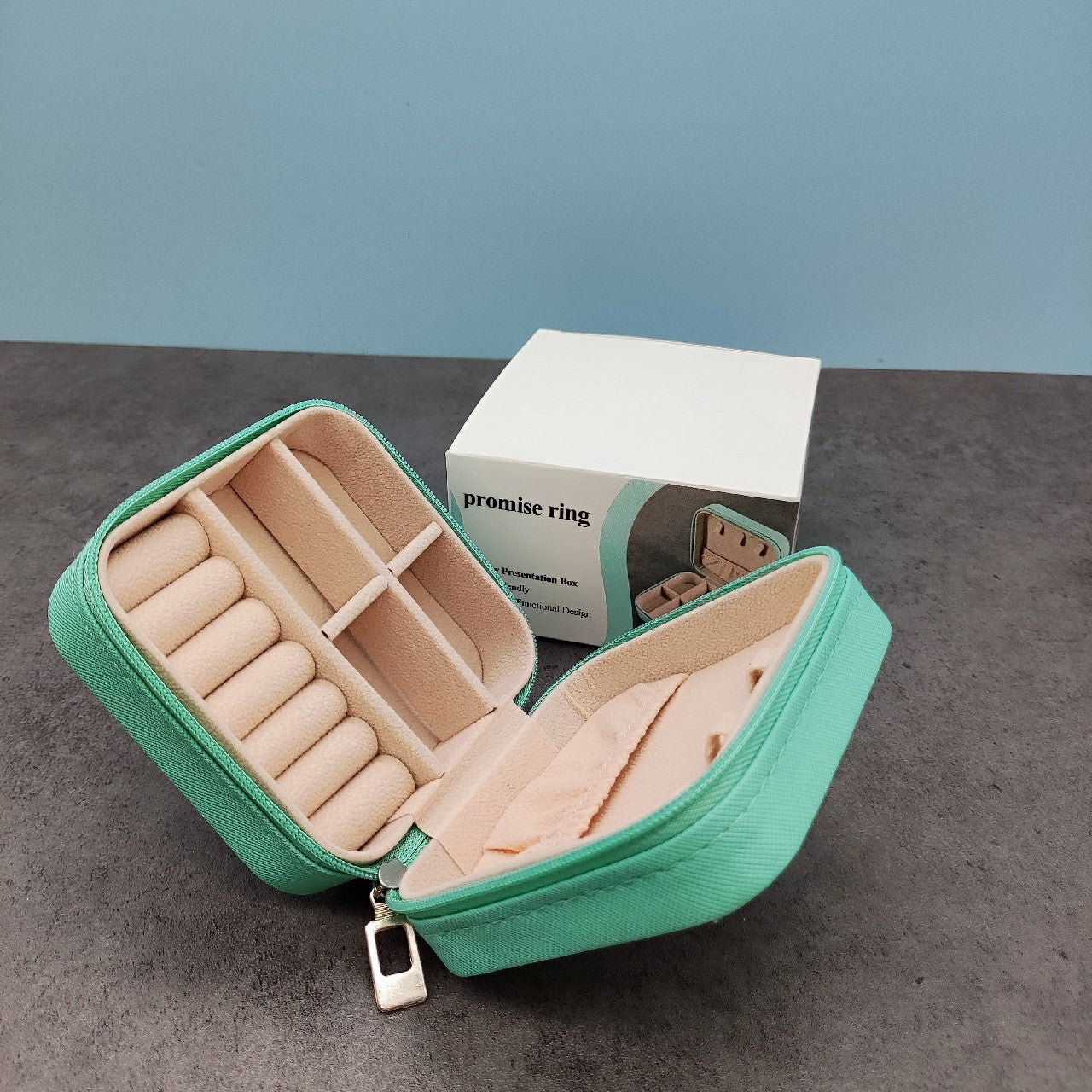 promise ring Elegant Jewelry Presentation Box Jewellry Display Box for Earring/Necklace