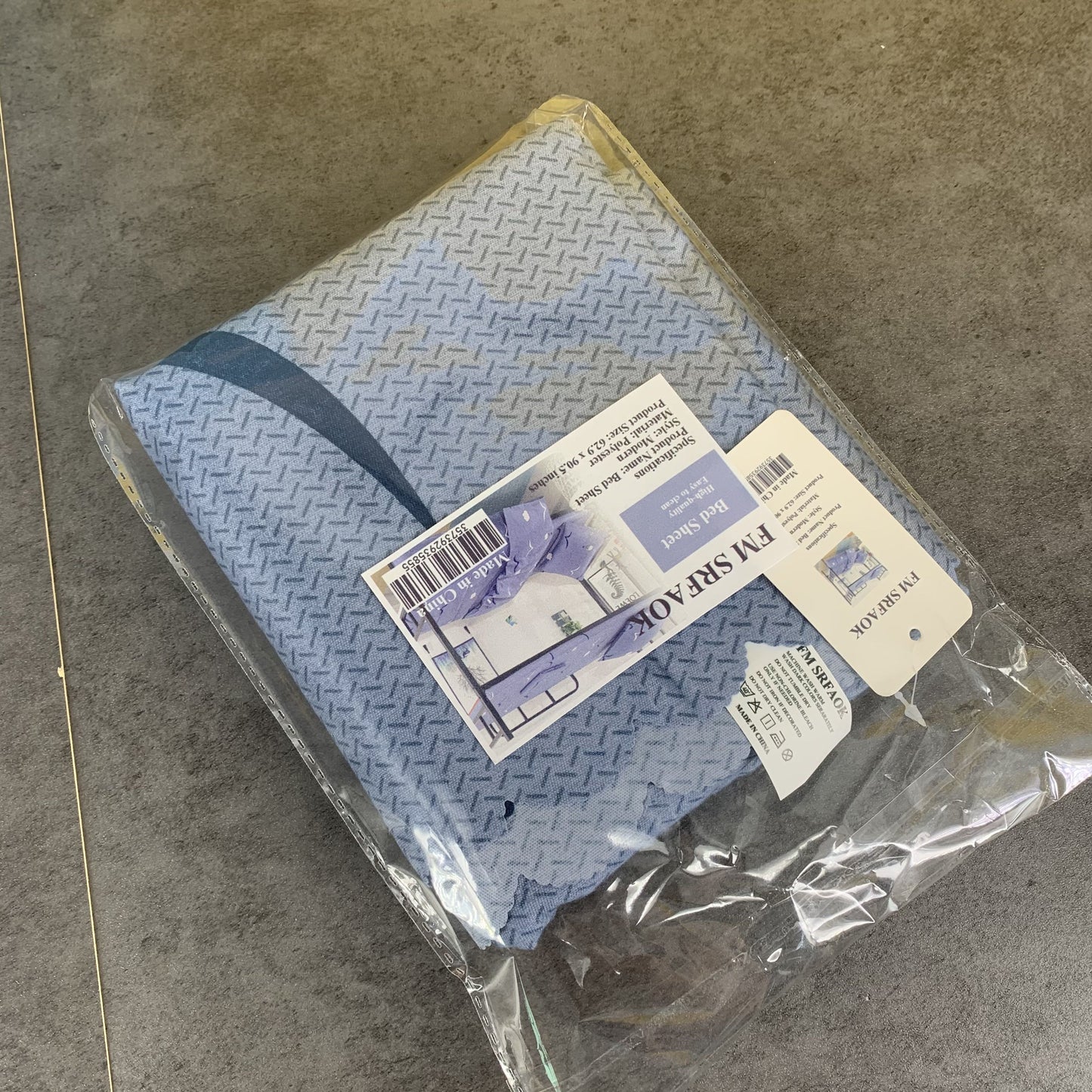 FM SRFAOK Duvet Cover Pillowcase Bed Sheet Simple Bedding Sets Single Twin Double Beds