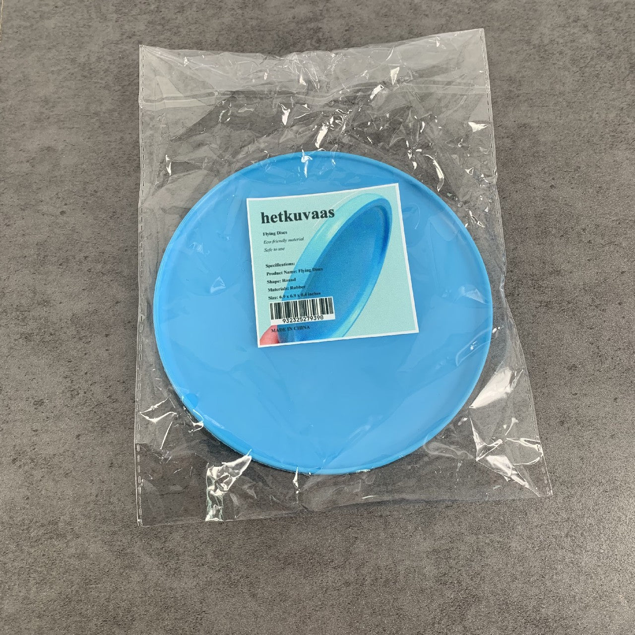 hetkuvaas Blue Outdoor Flying Discs Toys Kids Silicone Frisbee Toy Lawn Game