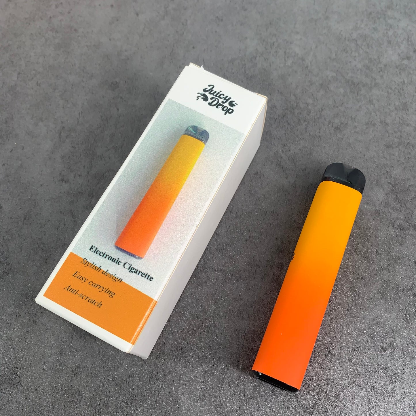 Juicy Drop Light Nicotine Fruit Flavor Content E-cigarettes in Orange