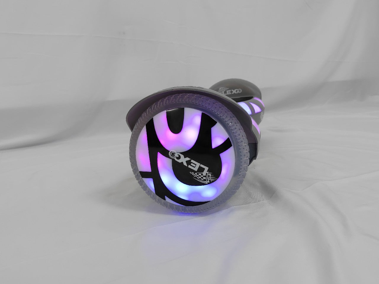 LEXGO Mobility Scooter Hoverboard Self-Balancing Scooter with 6.5” LED Light-Up Wheels, 7 mph Max Speed, Dual 150W Motors, 4.5 Miles Max Range