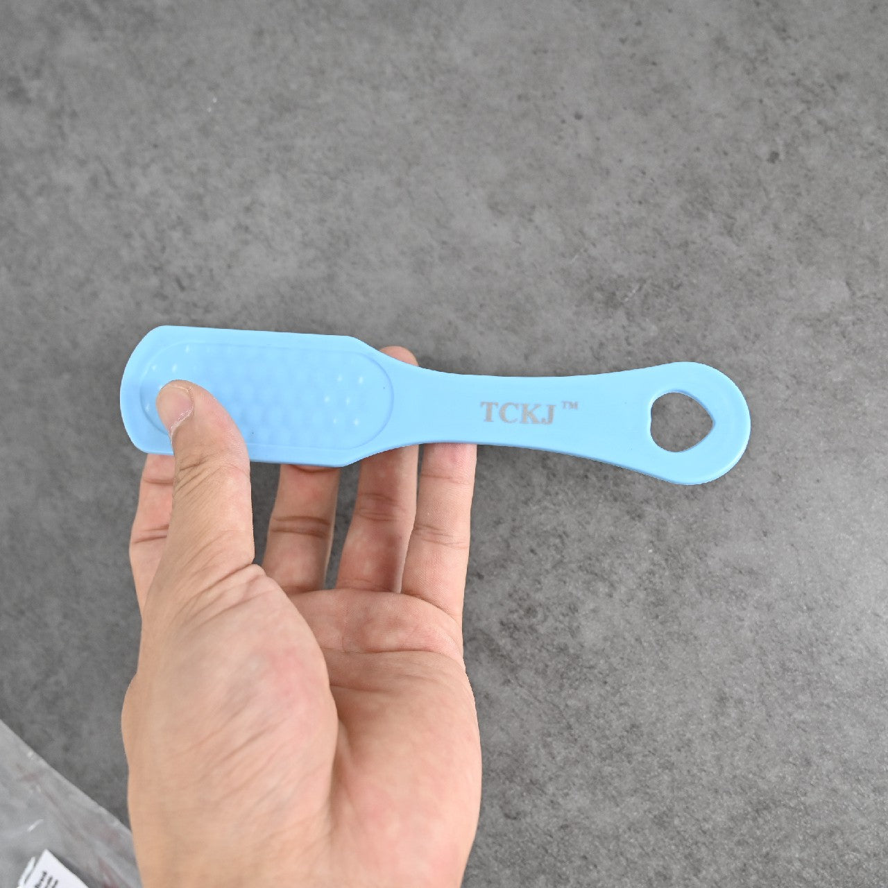 TCKJ Shoe Brush Portable Plastic Handle Comfortable Soft Bristles, Suitable for Cleaning Shoes and Clothes