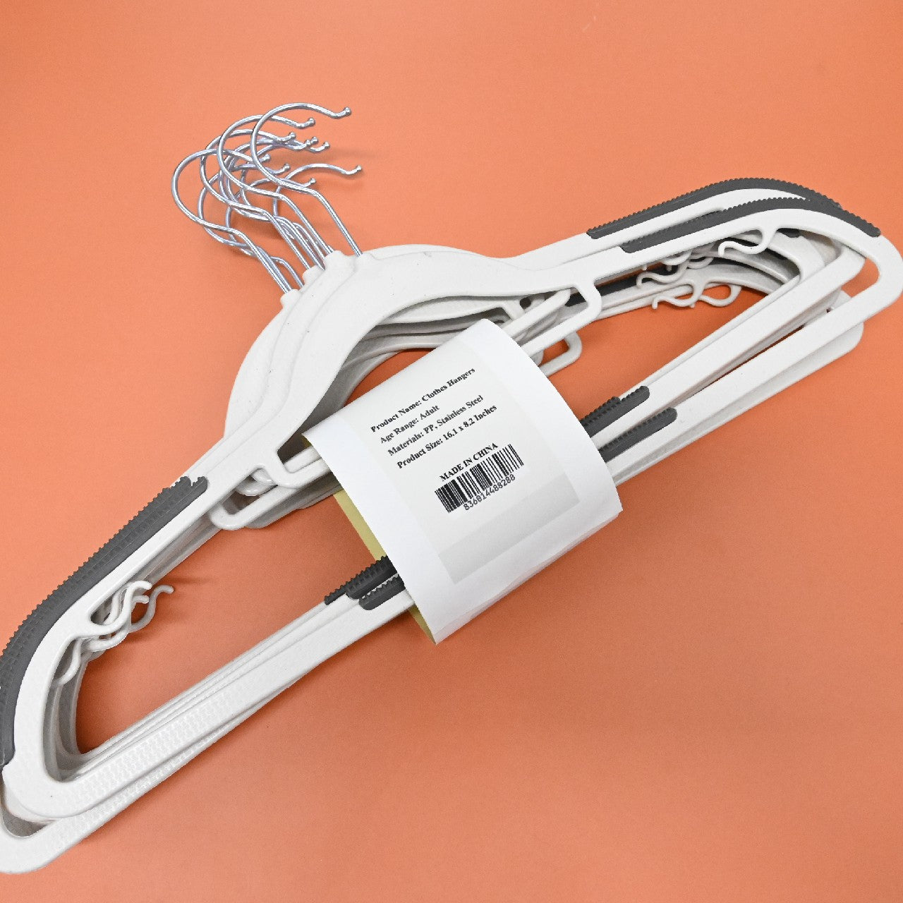 GERDIOEB Clothes Hanger Magic Hanger Seamless Non-Slip Adult Plastic Hanger