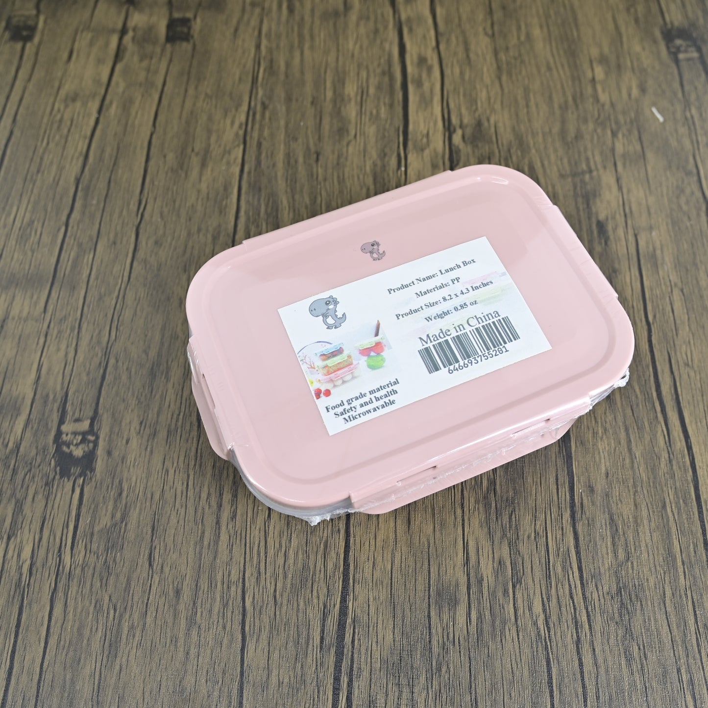 Plastic Lunch Box Bento Box Fresh-Keeping Bowl with Lid Seal Leak Proof Food Storage Box