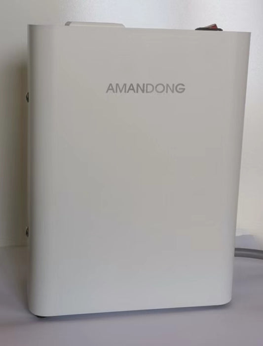 AMANDONG Step Up Transformer 110v to 220v Voltage Converter 2000w, No Noise, Suit for Juicer and Other Appliances, White