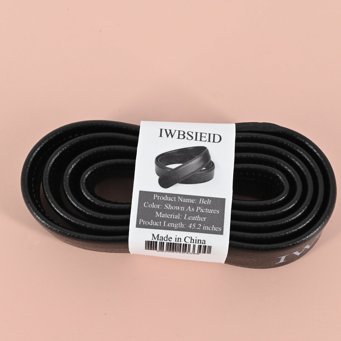 IWBSIEID Leather Automatic Belt For Men Leather Mens Business Strap
