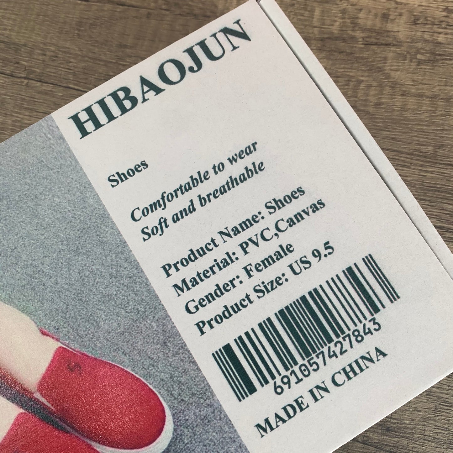 HIBAOJUN Women Casual Shoes In Red