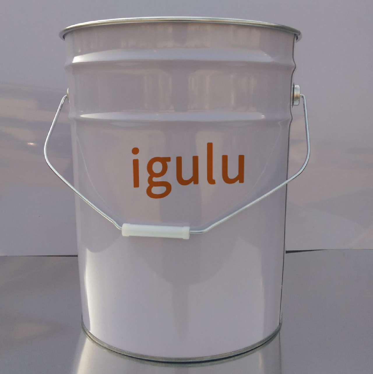 igulu Household Stainless Steel Bucket Metal Casks Suitable for Kitchen Bathroom