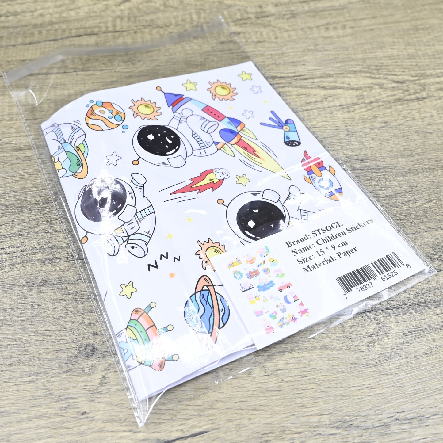 STSOGL Cartoon Animals Stickers Kids Notebook Decoration For Children Boys Girls