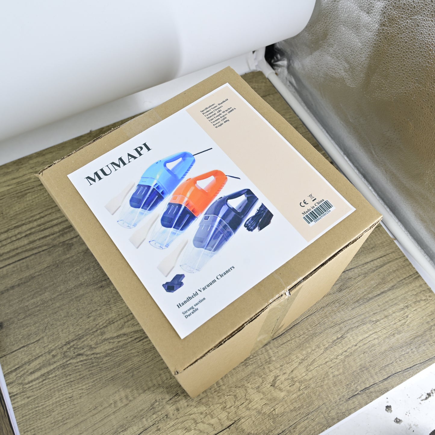 MUMAPI Handheld Car Vacuum Cleaner Cigarette Lighter Power Cord