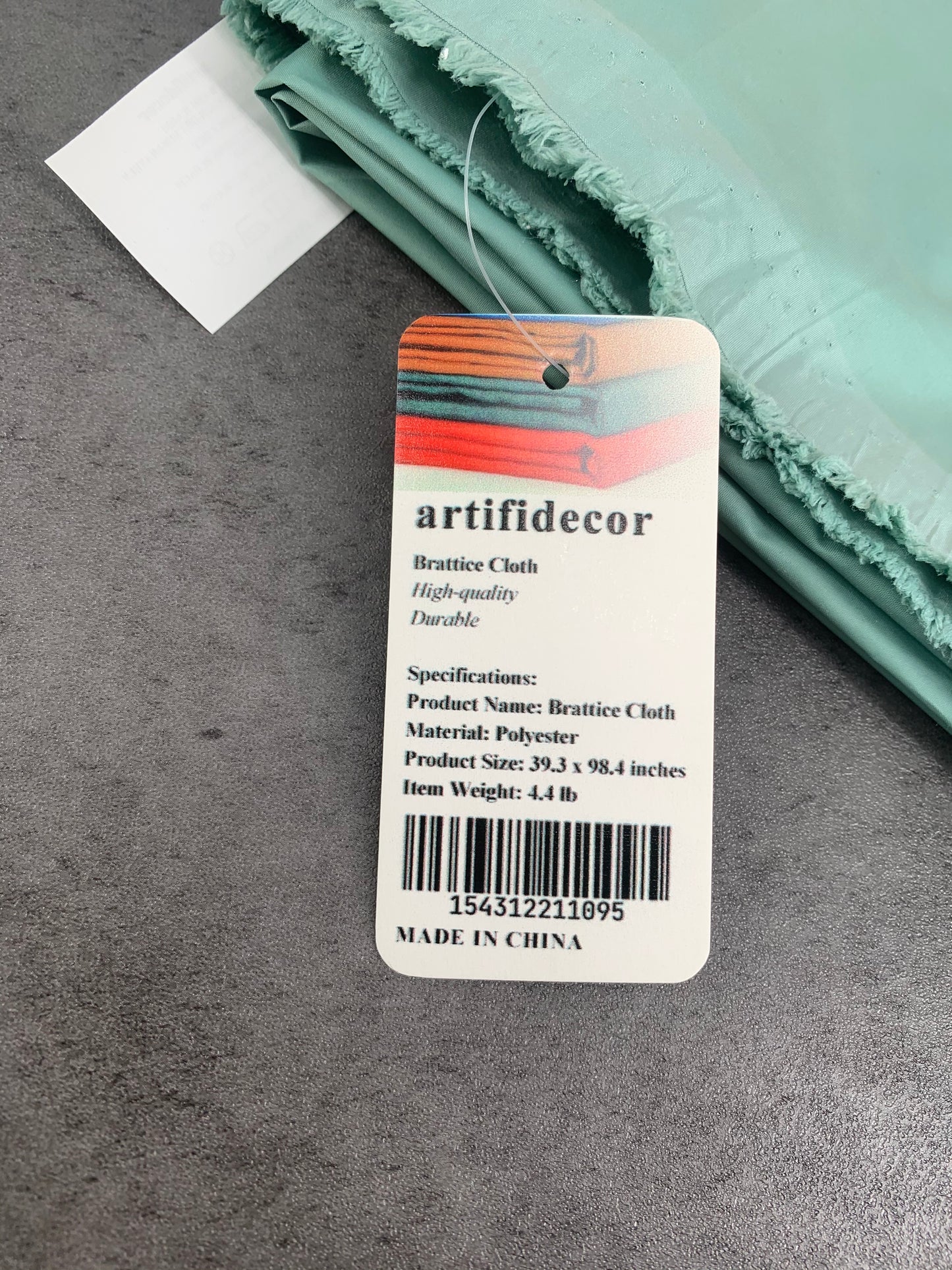 artifidecor Polyester Anti-Dust Brattice Cloth Flame Waterproof and Dustproof Cloth Retardant Cloth