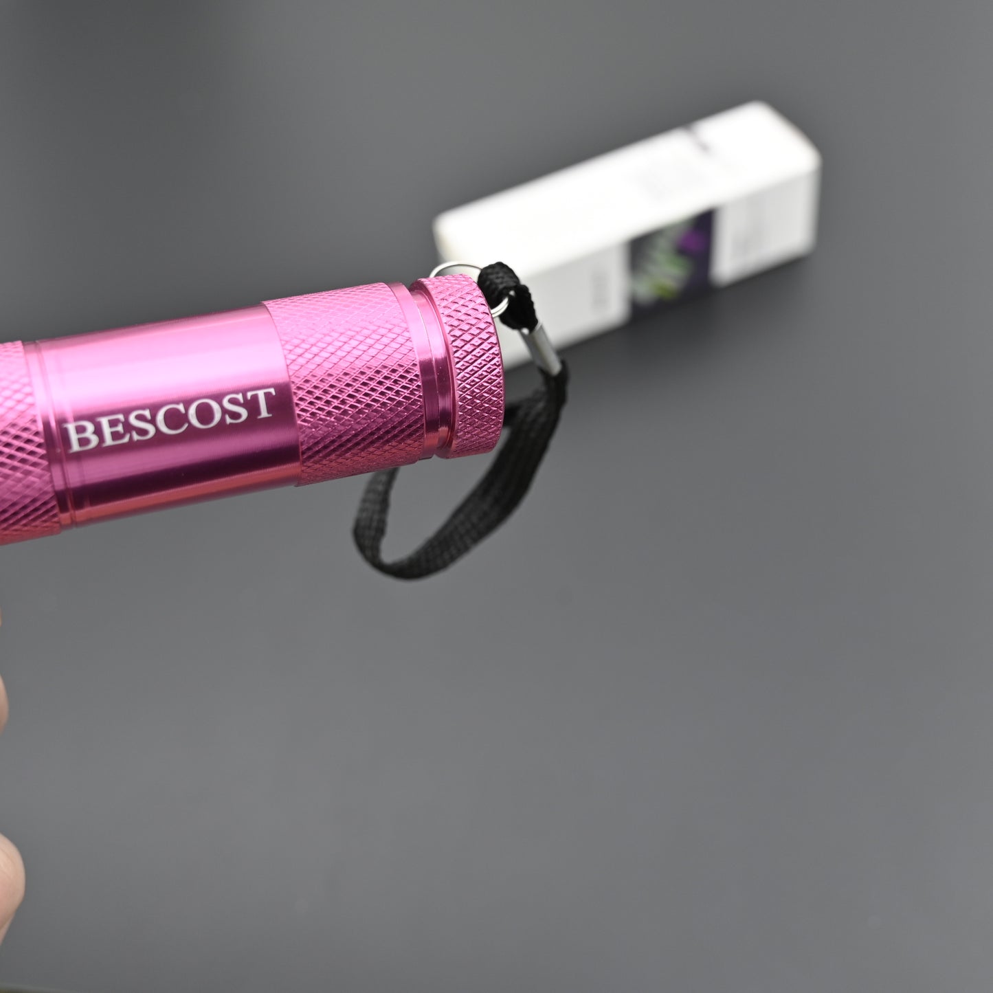 BESCOST Mini UV Flashlight 3W Aluminum Electric Flashlights