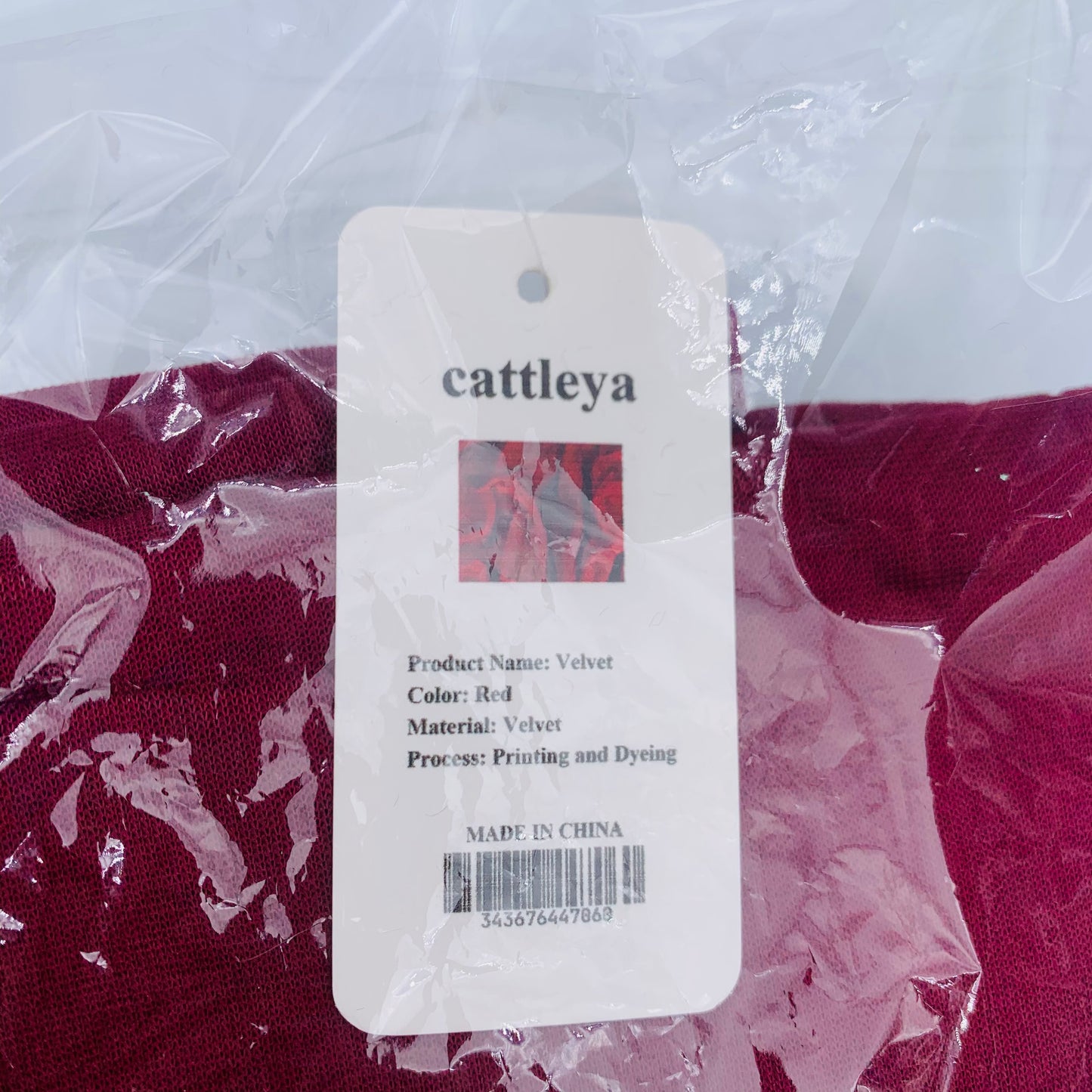 cattleya Red Velvet Cloth Tablecloth Velvet Thickened Stage Screen Curtain Sofa Fabric
