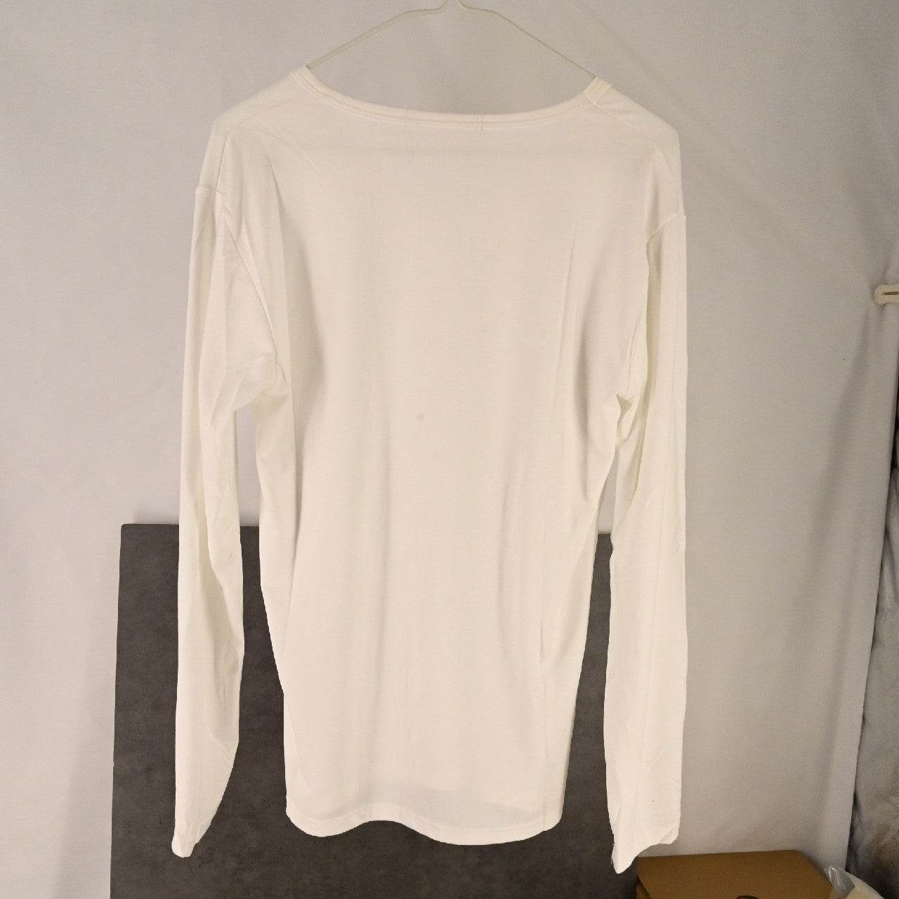 Vokora Summer Long Sleeve Round Neck Top Basic T-Shirt