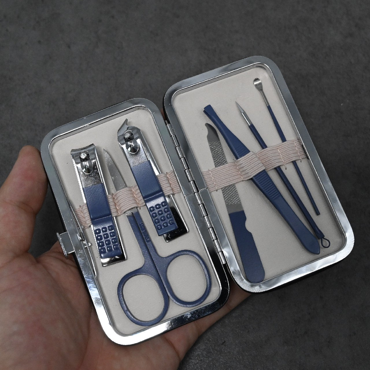 Avedio Links Professional Manicure Set Portable Stainless Steel Nail Care Tools Set