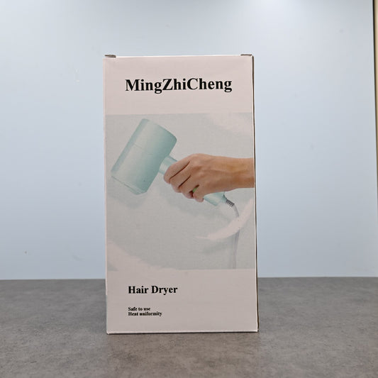 MingZhiCheng Green Hair Dryer Portable Hair Dryer Home-Use & Professional Blow Dryer