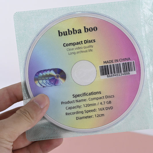 bubba boo Compact Discs Featuring Animated Cartoons