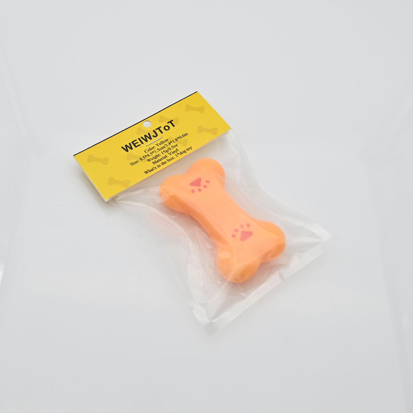 WEIWJToT Chew Toys for Dogs in Yellow