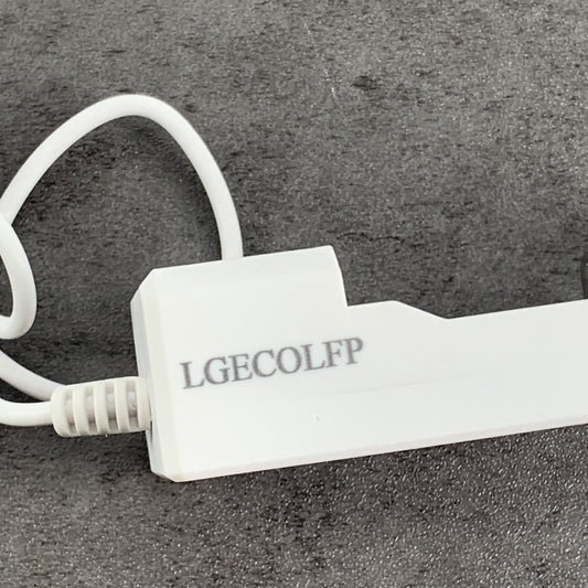 LGECOLFP 2 Charging Slots Battery Chargers for Rechargeable Batteries, White